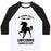 Virgin Teez  Baseball Tee Unisex Classic Baseball Tee / x-small / White/Black MY RUNNING SKILLS ARE LIKE UNICORNS NONEXISTENT UNISEX CLASSIC BASEBALL TEE