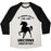 Virgin Teez  Baseball Tee Unisex Tri-Blend Baseball Tee / small / Oatmeal / Black MY RUNNING SKILLS ARE LIKE UNICORNS NONEXISTENT UNISEX TRI-BLEND BASEBALL TEE