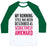 Virgin Teez  Baseball Tee Unisex Classic Baseball Tee / x-small / White/Dark Green MY RUNNING STYLE HAS BEEN DESCRIBED AS SEDUCTIVELY AWKWARD UNISEX CLASSIC BASEBALL TEE