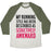 Virgin Teez  Baseball Tee Unisex Tri-Blend Baseball Tee / small / Oatmeal / Moss MY RUNNING STYLE HAS BEEN DESCRIBED AS SEDUCTIVELY AWKWARD UNISEX TRI-BLEND BASEBALL TEE