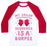 Virgin Teez  Baseball Tee Unisex Classic Baseball Tee / x-small / White/Red MY SAILOR TRANSFORMATION SEQUENCE IS A BURPEE UNISEX CLASSIC BASEBALL TEE