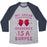 Virgin Teez  Baseball Tee Unisex Tri-Blend Baseball Tee / small / Athletic Gray / Navy MY SAILOR TRANSFORMATION SEQUENCE IS A BURPEE UNISEX TRI-BLEND BASEBALL TEE