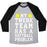 Virgin Teez  Baseball Tee Unisex Tri-Blend Baseball Tee / small / Athletic Gray / Black MY TWERK TEAM HAS A SOFTBALL PROBLEM UNISEX TRI-BLEND BASEBALL TEE