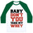 Virgin Teez  Baseball Tee Unisex Classic Baseball Tee / x-small / White/Dark Green MY WHEY UNISEX CLASSIC BASEBALL TEE