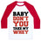 Virgin Teez  Baseball Tee Unisex Classic Baseball Tee / x-small / White/Red MY WHEY UNISEX CLASSIC BASEBALL TEE
