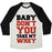 Virgin Teez  Baseball Tee Unisex Tri-Blend Baseball Tee / small / Oatmeal / Black MY WHEY UNISEX TRI-BLEND BASEBALL TEE