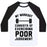 Virgin Teez  Baseball Tee Unisex Classic Baseball Tee / x-small / White/Black MY WORKOUT CONSISTS OF EXERCISING POOR JUDGEMENT UNISEX CLASSIC BASEBALL TEE
