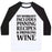 Virgin Teez  Baseball Tee Unisex Classic Baseball Tee / x-small / White/Black MY WORKOUT INCLUDES PINNING RECIPES AND DRINKING WINE UNISEX CLASSIC BASEBALL TEE