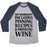 Virgin Teez  Baseball Tee Unisex Tri-Blend Baseball Tee / small / Athletic Gray / Navy MY WORKOUT INCLUDES PINNING RECIPES AND DRINKING WINE UNISEX TRI-BLEND BASEBALL TEE