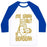 Virgin Teez  Baseball Tee Unisex Classic Baseball Tee / x-small / White/Blue MY WORKOUT IS BERSERK UNISEX CLASSIC BASEBALL TEE