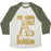 Virgin Teez  Baseball Tee Unisex Tri-Blend Baseball Tee / small / Oatmeal / Moss MY WORKOUT IS BERSERK UNISEX TRI-BLEND BASEBALL TEE