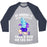 Virgin Teez  Baseball Tee Unisex Tri-Blend Baseball Tee / small / Athletic Gray / Navy MY WORKOUT IS MORE AWKWARD THAN A FISH ON LEG DAY UNISEX TRI-BLEND BASEBALL TEE