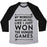 Virgin Teez  Baseball Tee Unisex Tri-Blend Baseball Tee / small / Athletic Gray / Black MY WORKOUT MAKES ME FEEL LIKE I JUST WON THE HUNGER GAMES UNISEX TRI-BLEND BASEBALL TEE