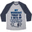 Virgin Teez  Baseball Tee Unisex Tri-Blend Baseball Tee / small / Athletic Gray / Navy MY WORKOUT TODAY IS 3 SETS OF NAPTIME UNISEX TRI-BLEND BASEBALL TEE