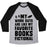 Virgin Teez  Baseball Tee Unisex Tri-Blend Baseball Tee / small / Athletic Gray / Black MY WORKOUTS ARE LIKE MY FAVORITE BOOKS, FICTIONAL (BLUE) UNISEX TRI-BLEND BASEBALL TEE