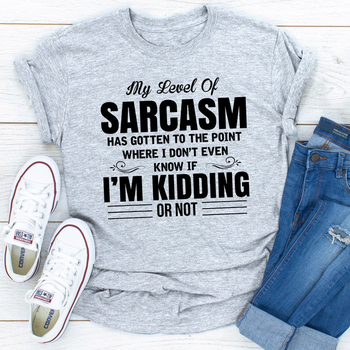 My Level Of Sarcasm