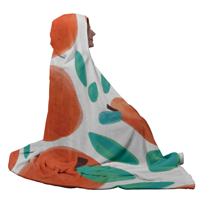 Fruit Hooded Blanket