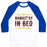 Virgin Teez  Baseball Tee Unisex Classic Baseball Tee / x-small / White/Blue NAMASTA'AY IN BED UNISEX CLASSIC BASEBALL TEE