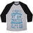 Virgin Teez  Baseball Tee Unisex Tri-Blend Baseball Tee / small / Athletic Gray / Black NAMASTE AT OM PRACTICE SAVASANA IN BED ZEN TAKE A NAP UNISEX TRI-BLEND BASEBALL TEE