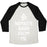 Virgin Teez  Baseball Tee Unisex Tri-Blend Baseball Tee / small / Oatmeal / Black NAMASTE AWAY FROM ME UNISEX TRI-BLEND BASEBALL TEE
