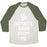 Virgin Teez  Baseball Tee Unisex Tri-Blend Baseball Tee / small / Oatmeal / Moss NAMASTE AWAY FROM ME UNISEX TRI-BLEND BASEBALL TEE