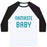 Virgin Teez  Baseball Tee Unisex Classic Baseball Tee / x-small / White/Black NAMASTE BABY UNISEX CLASSIC BASEBALL TEE