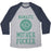 Virgin Teez  Baseball Tee Unisex Tri-Blend Baseball Tee / small / Athletic Gray / Navy NAMASTE MOTHERF***ER UNISEX TRI-BLEND BASEBALL TEE