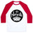 Virgin Teez  Baseball Tee Unisex Classic Baseball Tee / x-small / White/Red NAMASTE UNISEX CLASSIC BASEBALL TEE