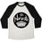 Virgin Teez  Baseball Tee Unisex Tri-Blend Baseball Tee / small / Oatmeal / Black NAMASTE UNISEX TRI-BLEND BASEBALL TEE