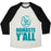 Virgin Teez  Baseball Tee Unisex Tri-Blend Baseball Tee / small / Oatmeal / Black NAMASTE Y'ALL (TANK) UNISEX TRI-BLEND BASEBALL TEE