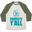 Virgin Teez  Baseball Tee Unisex Tri-Blend Baseball Tee / small / Oatmeal / Moss NAMASTE Y'ALL (TANK) UNISEX TRI-BLEND BASEBALL TEE