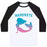 Virgin Teez  Baseball Tee Unisex Classic Baseball Tee / x-small / White/Black NAMERSTE UNISEX CLASSIC BASEBALL TEE