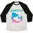 NAMERSTE UNISEX TRI-BLEND BASEBALL TEE