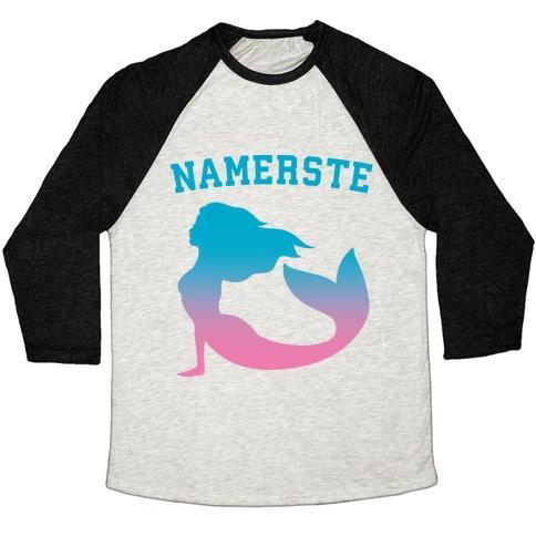 NAMERSTE UNISEX TRI-BLEND BASEBALL TEE