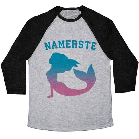 Virgin Teez  Baseball Tee Unisex Tri-Blend Baseball Tee / small / Athletic Gray / Black NAMERSTE UNISEX TRI-BLEND BASEBALL TEE