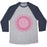 Virgin Teez  Baseball Tee Unisex Tri-Blend Baseball Tee / small / Athletic Gray / Navy NAP TEAM CAPTAIN UNISEX TRI-BLEND BASEBALL TEE