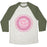 Virgin Teez  Baseball Tee Unisex Tri-Blend Baseball Tee / small / Oatmeal / Moss NAP TEAM CAPTAIN UNISEX TRI-BLEND BASEBALL TEE