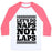 Virgin Teez  Baseball Tee Unisex Classic Baseball Tee / x-small / White/Neon Pink NAPS NOT LAPS UNISEX CLASSIC BASEBALL TEE