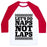 Virgin Teez  Baseball Tee Unisex Classic Baseball Tee / x-small / White/Red NAPS NOT LAPS UNISEX CLASSIC BASEBALL TEE