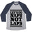 Virgin Teez  Baseball Tee Unisex Tri-Blend Baseball Tee / small / Athletic Gray / Navy NAPS NOT LAPS UNISEX TRI-BLEND BASEBALL TEE
