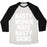 Virgin Teez  Baseball Tee Unisex Tri-Blend Baseball Tee / small / Oatmeal / Black NASTY WOMEN MAKES NASTY GAINS UNISEX TRI-BLEND BASEBALL TEE