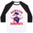 Virgin Teez  Baseball Tee Unisex Classic Baseball Tee / x-small / White/Black NASWOLEON BONAPARTE UNISEX CLASSIC BASEBALL TEE