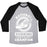 Virgin Teez  Baseball Tee Unisex Tri-Blend Baseball Tee / small / Athletic Gray / Black NATIONAL RUNNING AWAY FROM MY PROBLEMS CHAMPION UNISEX TRI-BLEND BASEBALL TEE