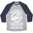Virgin Teez  Baseball Tee Unisex Tri-Blend Baseball Tee / small / Athletic Gray / Navy NATIONAL RUNNING AWAY FROM MY PROBLEMS CHAMPION UNISEX TRI-BLEND BASEBALL TEE