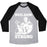 Virgin Teez  Baseball Tee Unisex Tri-Blend Baseball Tee / small / Athletic Gray / Black NEIL ARM-STRONG LIFTING UNISEX TRI-BLEND BASEBALL TEE