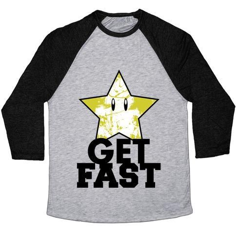 Virgin Teez  Baseball Tee Unisex Tri-Blend Baseball Tee / small / Athletic Gray / Black NERD RUN UNISEX TRI-BLEND BASEBALL TEE