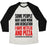 Virgin Teez  Baseball Tee Unisex Tri-Blend Baseball Tee / small / Oatmeal / Black NETFLIX AND PIZZA UNISEX TRI-BLEND BASEBALL TEE