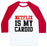Virgin Teez  Baseball Tee Unisex Classic Baseball Tee / x-small / White/Red NETFLIX IS MY CARDIO UNISEX CLASSIC BASEBALL TEE