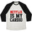 Virgin Teez  Baseball Tee Unisex Tri-Blend Baseball Tee / small / Oatmeal / Black NETFLIX IS MY CARDIO UNISEX TRI-BLEND BASEBALL TEE