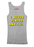 Virgin Teez Tank Top SMALL / Gray Never Finish Tank Top